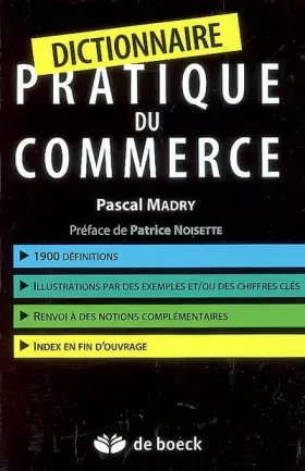Couverture du produit · Dictionnaire pratique du commerce