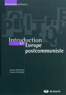 Couverture du produit · Introduction à l’Europe postcommuniste