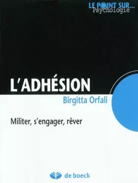 Couverture du produit · L'adhésion