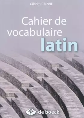 Couverture du produit · Cahier de Vocabulaire Latin