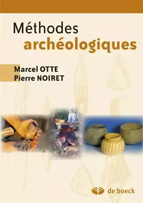 Couverture du produit · Méthodes archéologiques