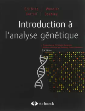 Couverture du produit · Introduction à l'analyse génétique