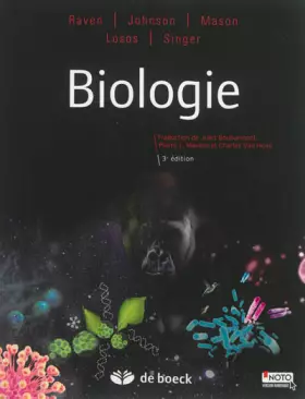 Couverture du produit · Biologie