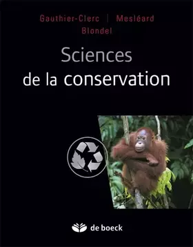 Couverture du produit · Sciences de la conservation