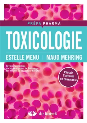 Couverture du produit · Toxicologie