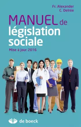Couverture du produit · Manuel de législation sociale
