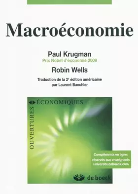 Couverture du produit · Macroéconomie