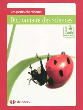 Couverture du produit · Dictionnaire des sciences
