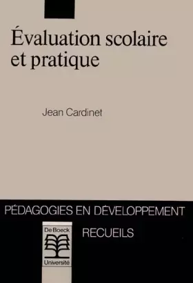 Couverture du produit · Evaluation scolaire pratique