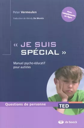 Couverture du produit · Je suis spécial