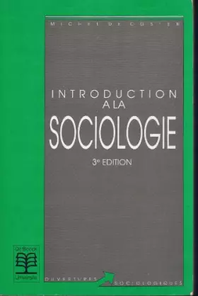 Couverture du produit · Introduction à la sociologie
