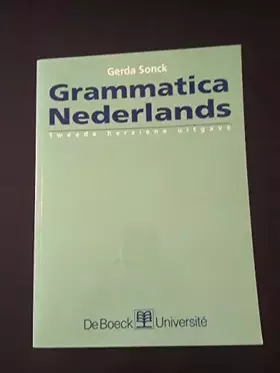 Couverture du produit · Grammatica Nederlands