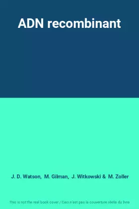 Couverture du produit · ADN recombinant