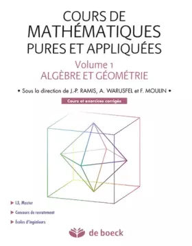 Couverture du produit · Algèbre et géométrie