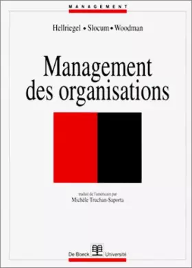 Couverture du produit · Management des organisations