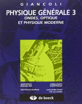 Couverture du produit · Physique générale. Ondes, optiques et physique moderne