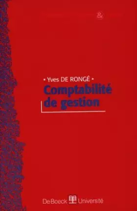 Couverture du produit · Comptabilité analytique et budgétaire
