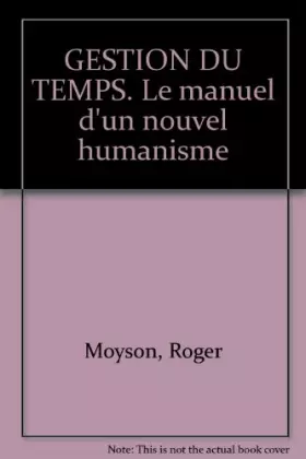 Couverture du produit · La gestion du temps