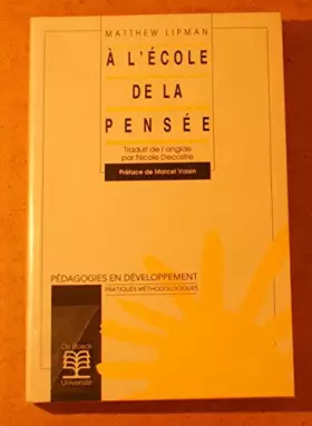 Couverture du produit · À l'école de la pensée