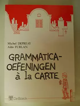 Couverture du produit · Grammatica-Oefeningen a la Carte