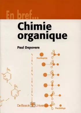Couverture du produit · Chimie organique