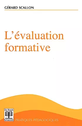 Couverture du produit · Evaluer pour faire apprendre