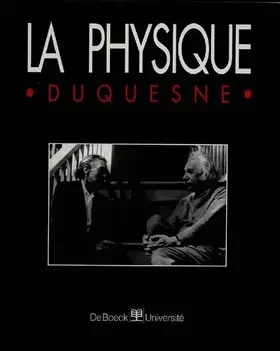 Couverture du produit · La physique