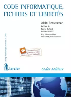 Couverture du produit · Code Informatique, fichiers et libertés