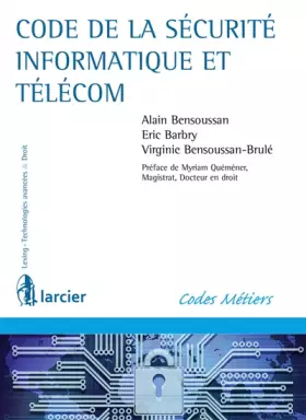 Couverture du produit · Code de la sécurité informatique et télécom