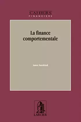 Couverture du produit · La finance comportementale 2005