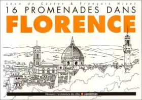 Couverture du produit · 16 promenades dans Florence