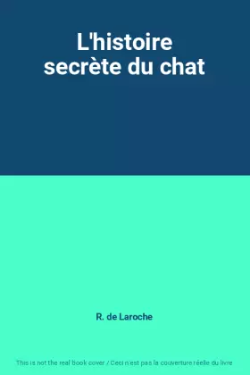 Couverture du produit · L'histoire secrète du chat