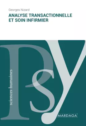 Couverture du produit · Analyse transactionnelle et soin infirmier