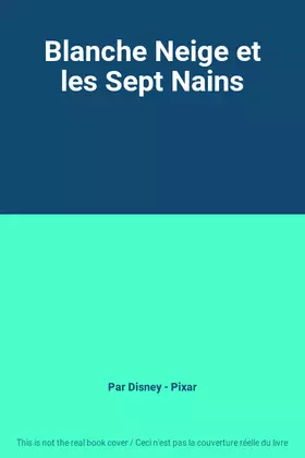 Couverture du produit · Blanche Neige et les Sept Nains