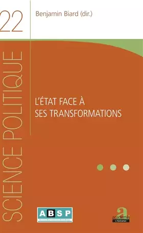 Couverture du produit · L'État face à ses transformations