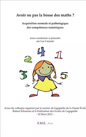 Couverture du produit · Avoir ou pas la bosse des maths ?