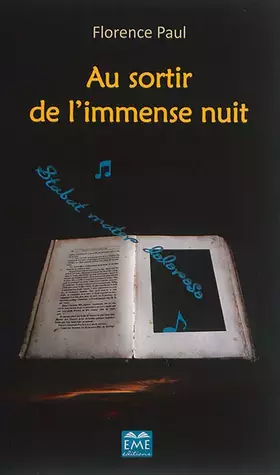 Couverture du produit · Au sortir de l'immense nuit