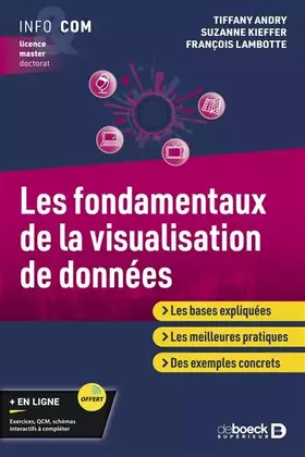 Couverture du produit · Les fondamentaux de la visualisation de données