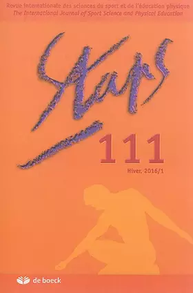 Couverture du produit · Staps 2016/1 - 111