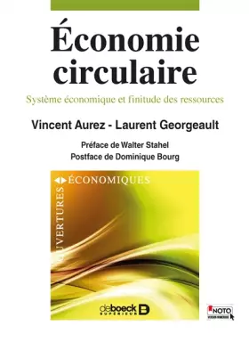 Couverture du produit · Economie circulaire