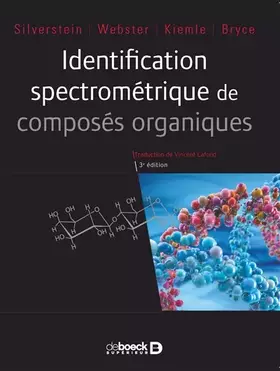 Couverture du produit · Identification spectrométrique de composés organiques