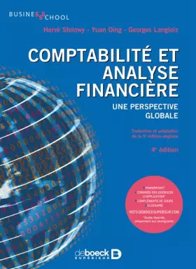 Couverture du produit · Comptabilité et analyse financière: Une perspective globale