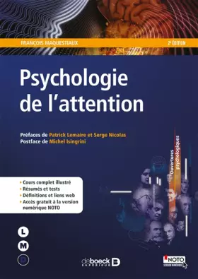 Couverture du produit · Psychologie de l'attention