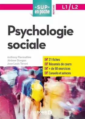 Couverture du produit · Psychologie sociale