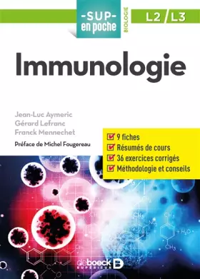 Couverture du produit · Immunologie