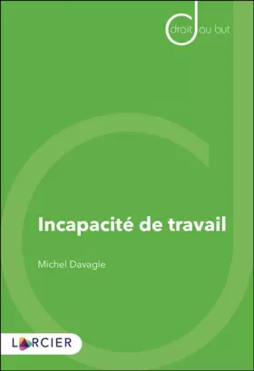 Couverture du produit · Incapacité de travail