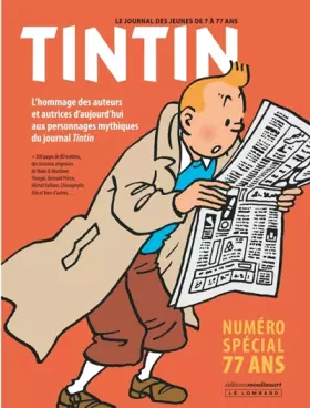 Couverture du produit · Journal Tintin - spécial 77 ans