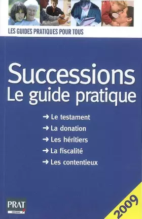 Couverture du produit · Successions 2009 : Le guide pratique
