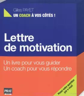 Couverture du produit · Lettre de motivation