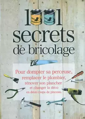 Couverture du produit · 1001 Secrets de bricolage